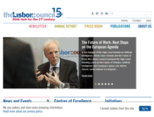 Tablet Screenshot of lisboncouncil.net